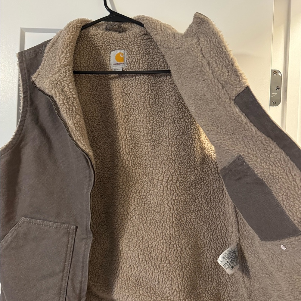 Carhartt Beige Sherpa Fleece